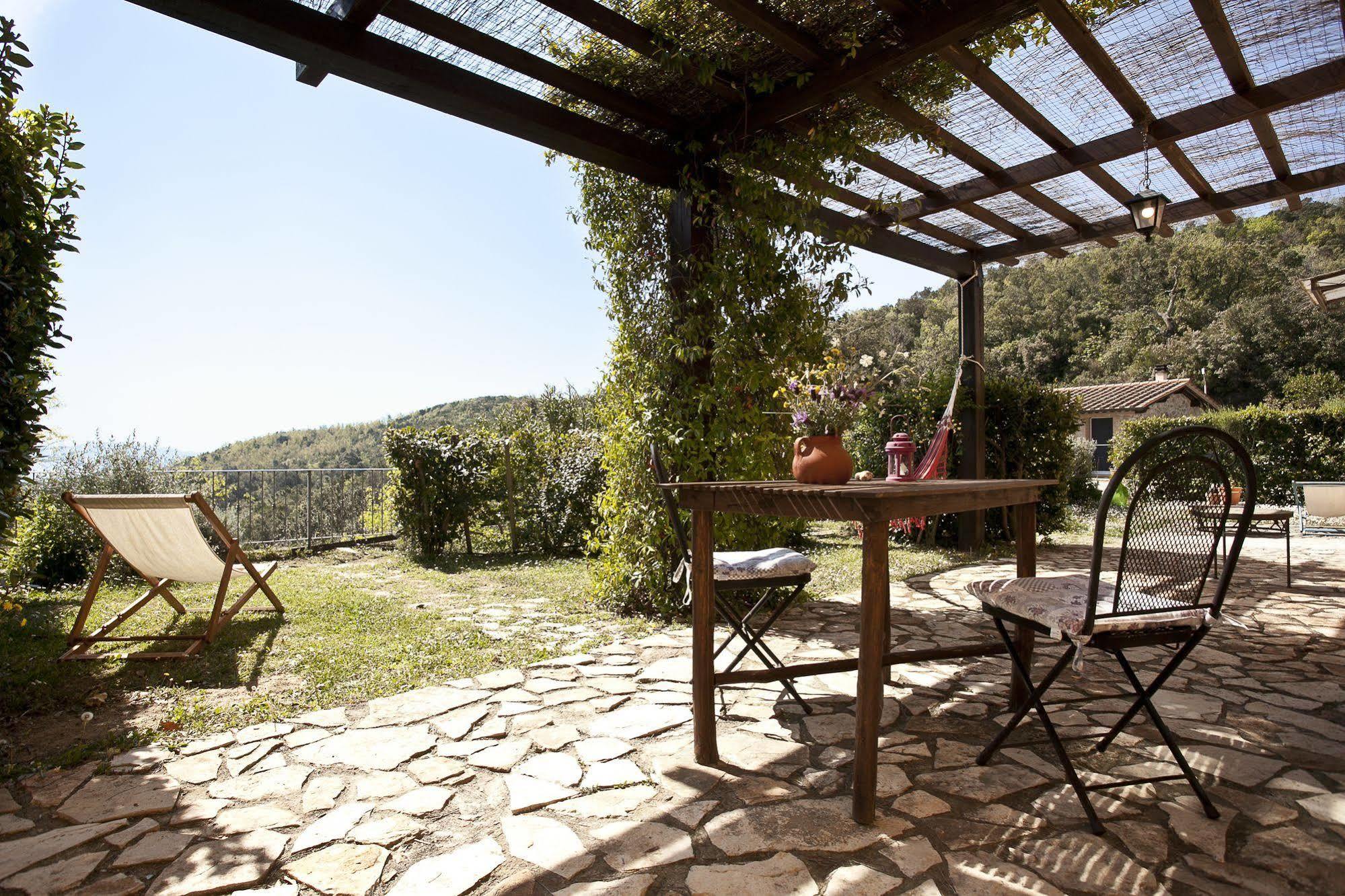 Casale Pundarika Guest House Riparbella Eksteriør bilde